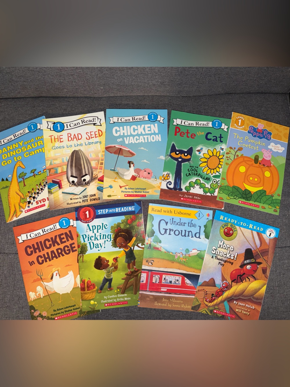 Level 1 Kids Book Bundle Lot of 9 I Can Read Storybooks